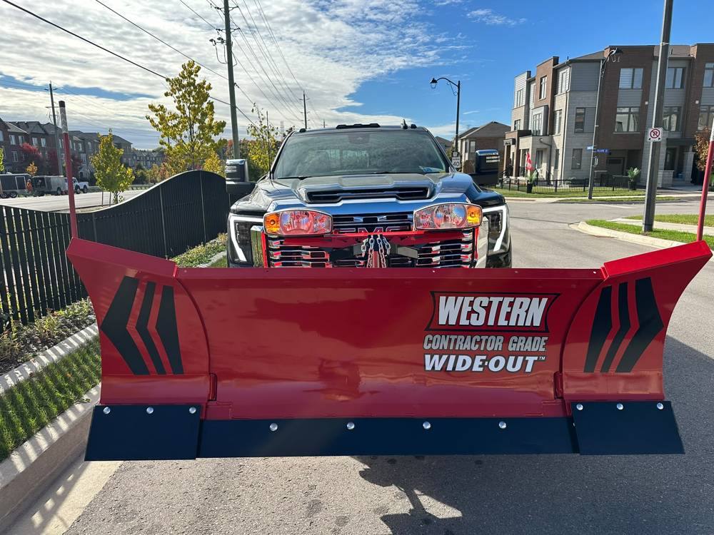 MH Property Services plow truck