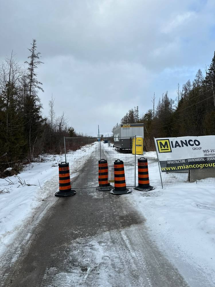 MH Property Services snow removal work