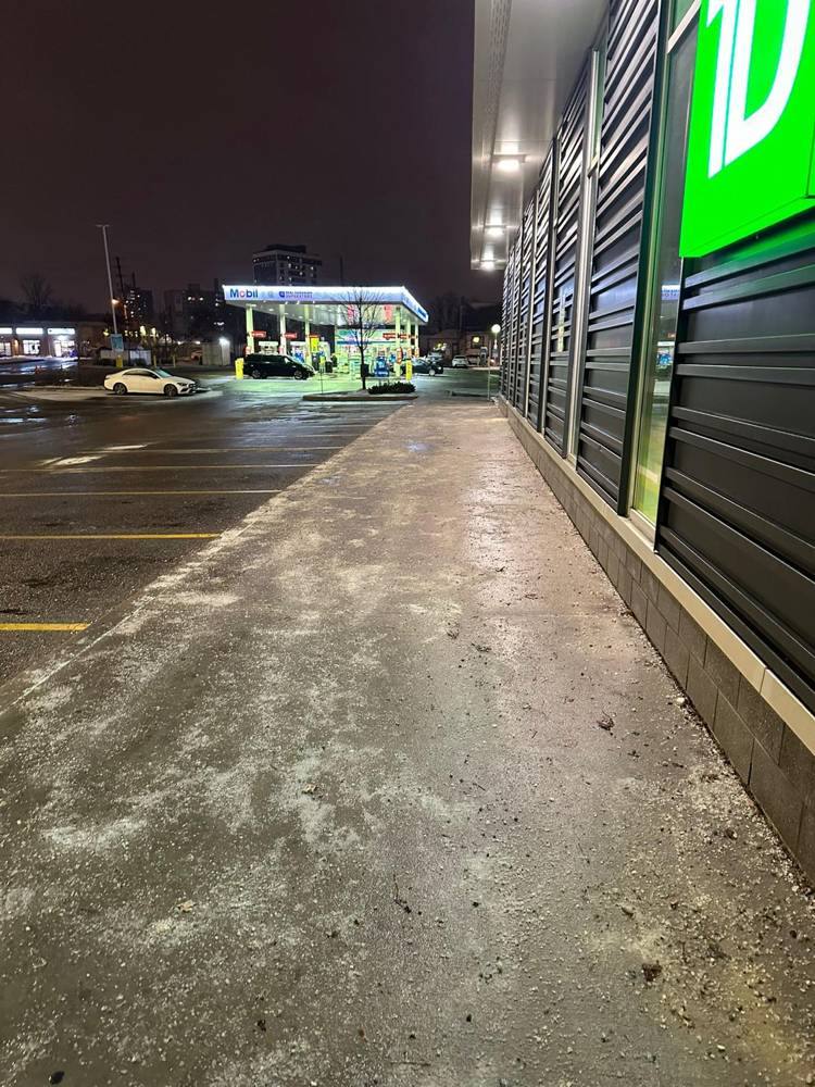 MH Property Services salting and snow clearing